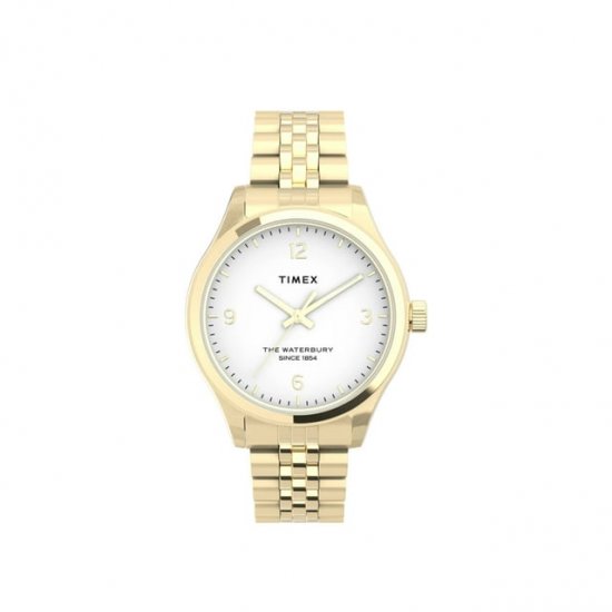 Timex Waterbury Traditional 34mm Stainless Steel Bracelet Women\'s Watch