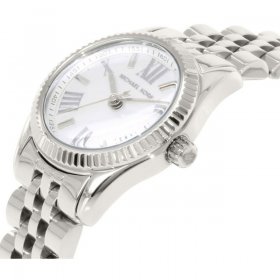 Michael Kors Women's Lexington MK3228 Silver Stainless-Steel Japanese Quartz Fashion Watch