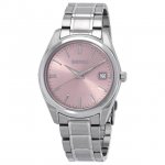 Seiko Quartz Pink Dial Men's Watch SUR523