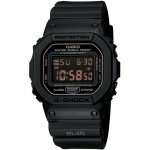 Men's G-Shock DW5600MS-1 Black Resin Quartz Sport Watch