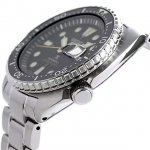 Seiko SRPE03K1 Men's Prospex Black Dial Bracelet Automatic Watch