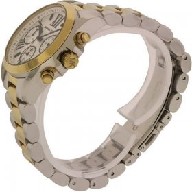 Michael Kors Women's Mini Bradshaw Two-Tone Chronograph Watch MK5912