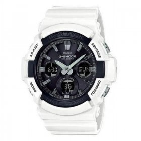 Casio Men's G-Shock Analog-Digital Tough Solar Watch, White