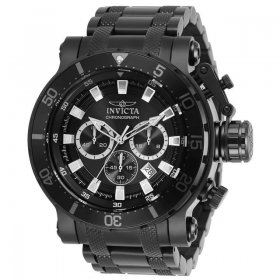 Invicta 32727 Men's Coalition Forces Black Bracelet Chrono Watch