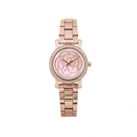 New with defects Michael Kors Norie Rose Steel Ladies Quartz Watch MK3892