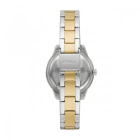 Fossil Women's Stella Three-Hand Date Two-Tone Stainless Steel Watch