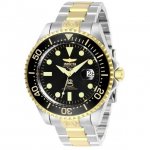 Invicta Grand Diver Automatic Black Dial Two-tone Men's Watch 27614