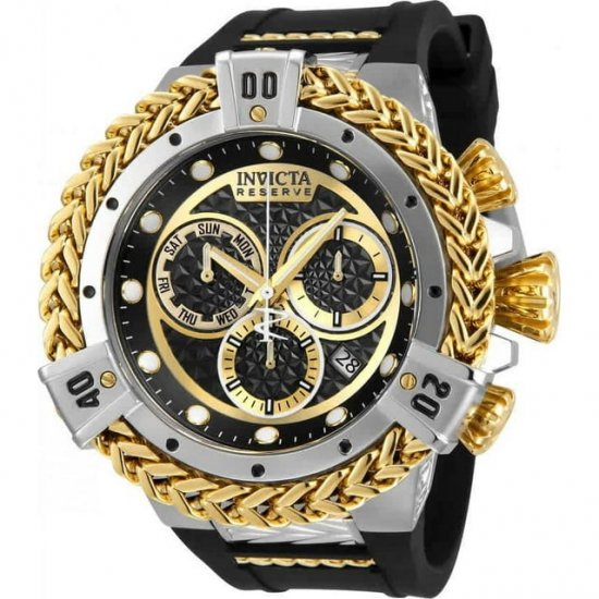 Invicta Reserve Chronograph Quartz Black Dial Men\'s Watch 33152