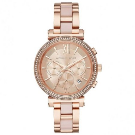 Michael Kors Women's Sofie Chronograph Stainless Steel Bracelet Watch