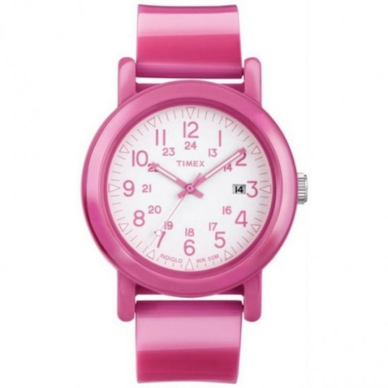 Women\'s Camper T2N877 Pink Plastic Quartz Watch