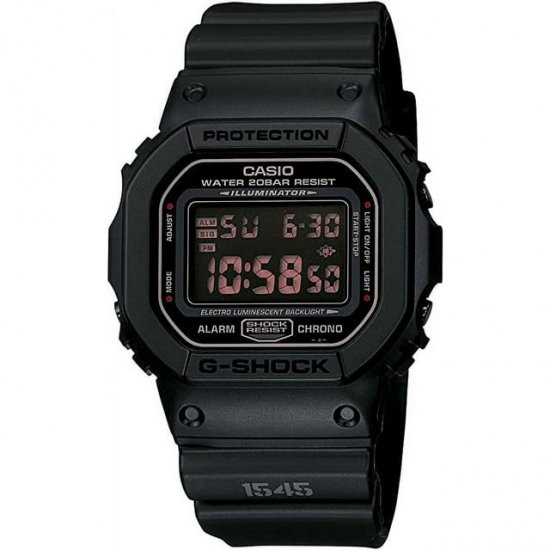 Casio Men\'s DW5600MS-1CR G-Force Military Concept Black Digital Watch