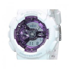 Casio G-Shock Seasonal Collection 2023 Analog Digital Purple Dial Quartz GA-110WS-7A 200M Men's Watch