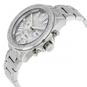 Michael Kors Women's Wren Chronograph Crystal Pave Watch MK6317