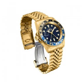 Invicta Pro Diver Quartz Blue Dial Batman Bezel Men's Watch 43972