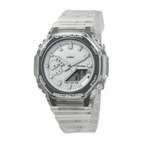 Women's Casio G-SHOCK Transparent White Watch GMAS2100SK-7A