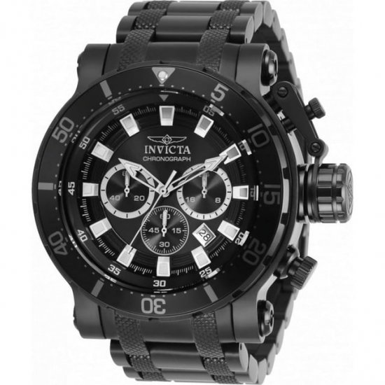 Invicta 32727 Men\'s Coalition Forces Black Bracelet Chrono Watch