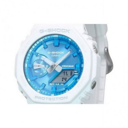 Casio G-Shock Seasonal Collection 2023 Analog Digital Blue Dial Quartz GA-2100WS-7A 200M Men's Watch