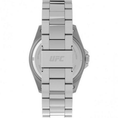 Timex UFC Men's Debut 42mm Watch - Silver-Tone Strap Blue Dial Silver-Tone Case