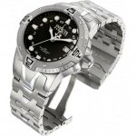 Invicta Men's Reserve Collection Sea Excursion GMT Black Dial Watch 0647