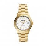 Fossil Womens Heritage Automatic Stainless Steel Watch - Gold Tone