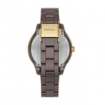 Stella Three-Hand Date Brown Ceramic Watch