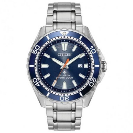 Citizen Men's Eco-Drive Promaster Diver Stainless Steel Watch BN0191-55L