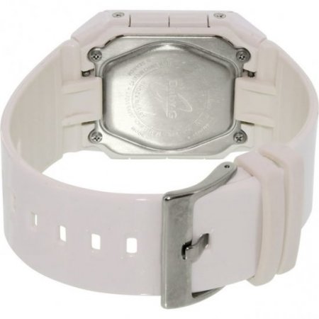 Casio Women's Baby-G BGA200-7E White Resin Quartz Sport Watch