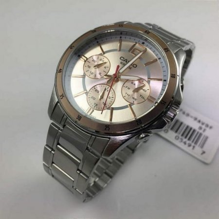 Men's Casio Multi-Function Dress Watch MTP1374D-9AV MTP1374D-9A