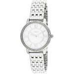 Timex Women's TW2P805009J City Collection Silver-Tone Watch