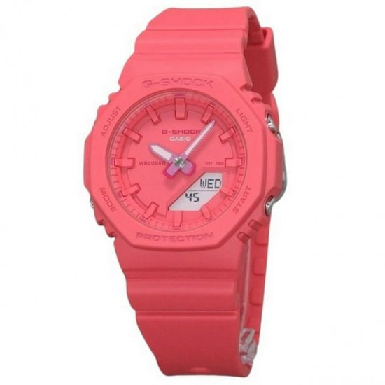 Casio G-Shock Analog Digital Resin Strap Pink Dial Quartz GMA-P2100-4A 200M Women\'s Watch