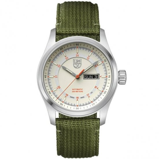 Luminox 1907.NF Men\'s Atacama Field Green Webbing Strap Watch