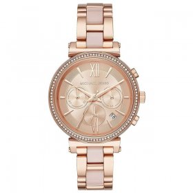 Michael Kors Women's Sofie Chronograph Stainless Steel Bracelet Watch