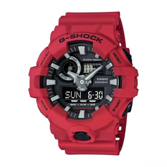 Casio Men\'s \'G Shock\' Quartz Resin Casual Watch GA700-4A