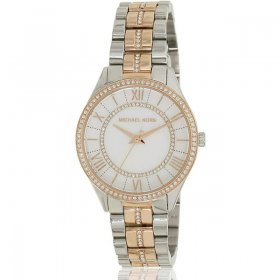 Michael Kors Lauryn Quartz White Mother of Pearl Dial Ladies Watch MK3979