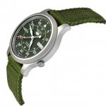 Seiko Men's 5 Automatic SNK805K2 Green Cloth Automatic Fashion Watch