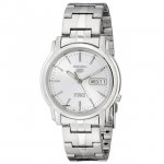 Seiko Men's Classic Silver Dial Watch - SNKK65