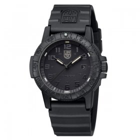 Luminox Men's 44mm Black Silicone Band Carbon Fiber Case Quartz Analog Watch 0321.BO