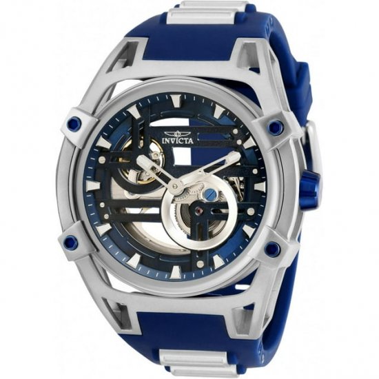 Invicta 32354 Men\'s Akula Blue and Silver Strap Automatic Watch