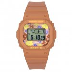 Casio Baby-G Retro Flower Field Digital Resin Strap Quartz BGD-565RP-4 100M Women's Watch