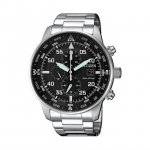 Men's Citizen Eco-Drive Aviator Pilot Style Chronograph Watch CA0690-88E