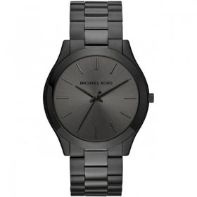 Michael Kors Men's Slim Runway Black Dial Watch - MK8507