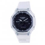 Casio G-Shock Skeleton Transparent Divers Analog Digital Quartz GA-2100SKE-7A GA2100SKE-7 200M Mens Watch