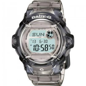 Women's BG169R-8 Black Resin Quartz Sport Watch