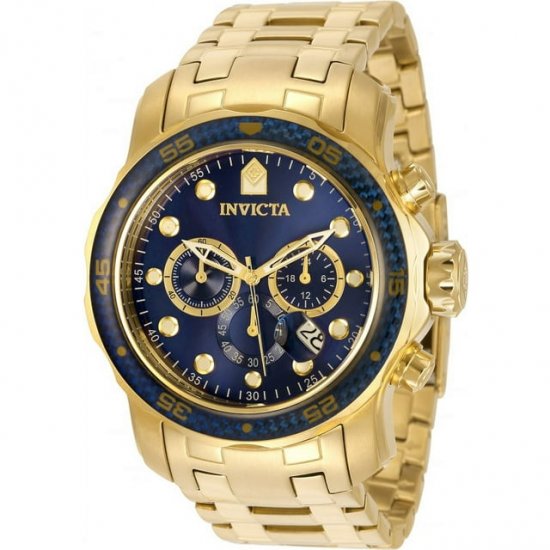 Invicta Pro Diver Chronograph Quartz Blue Dial Men\'s Watch 35397