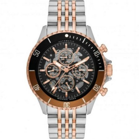 Michael Kors Two-Hand Men's Two Tone Metal Watch, MK9046