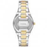 Fossil Women's Scarlette Three-Hand Date Two-Tone Stainless Steel Watch