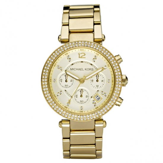 Michael Kors Women\'s Mini Parker Watch Quartz Mineral Crystal MK6056