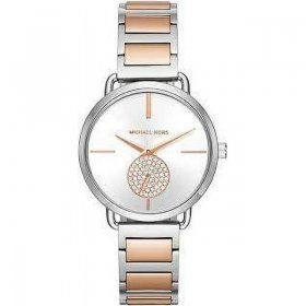 Michael Kors MK3709 Women's Portia Three-Hand Stainless Steel Watch