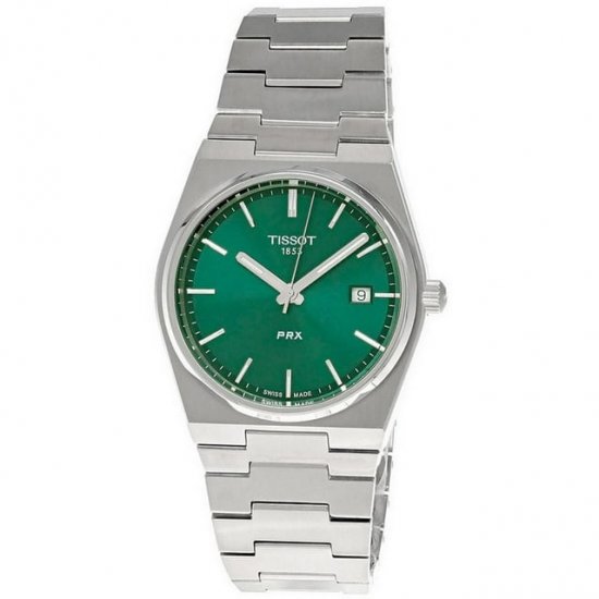 Tissot PRX T-Classic Quartz Green Dial Men\'s Watch T1374101109100