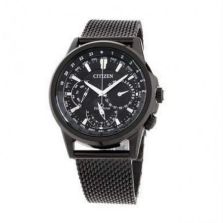 Citizen Men's BU2025-76E Calendrier Watch Black 44mm Black Stainless Steel